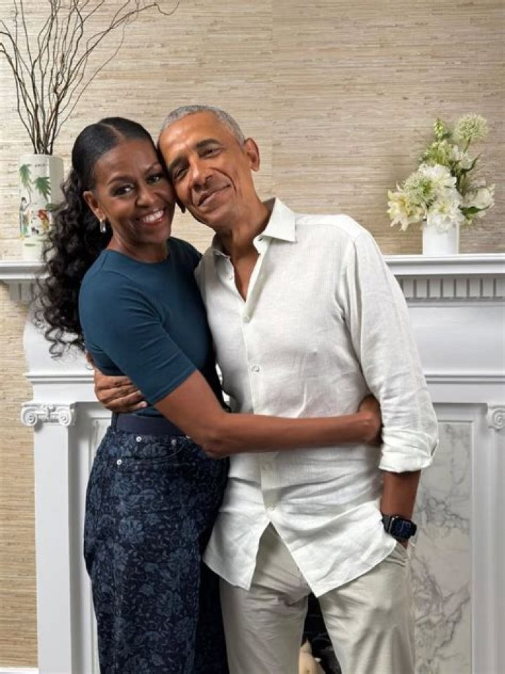 Michelle Obama Looks Chic & Gorgeous In White Summer Dress